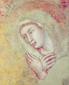 Detail van De Annunciatie (detail)